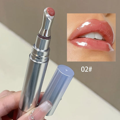 Tinted Lip Gloss Set 6pcs Plumping Vibrant Shine, Non-Drying Glossy Lip Balm for All Seasons, Festival Party Makeup