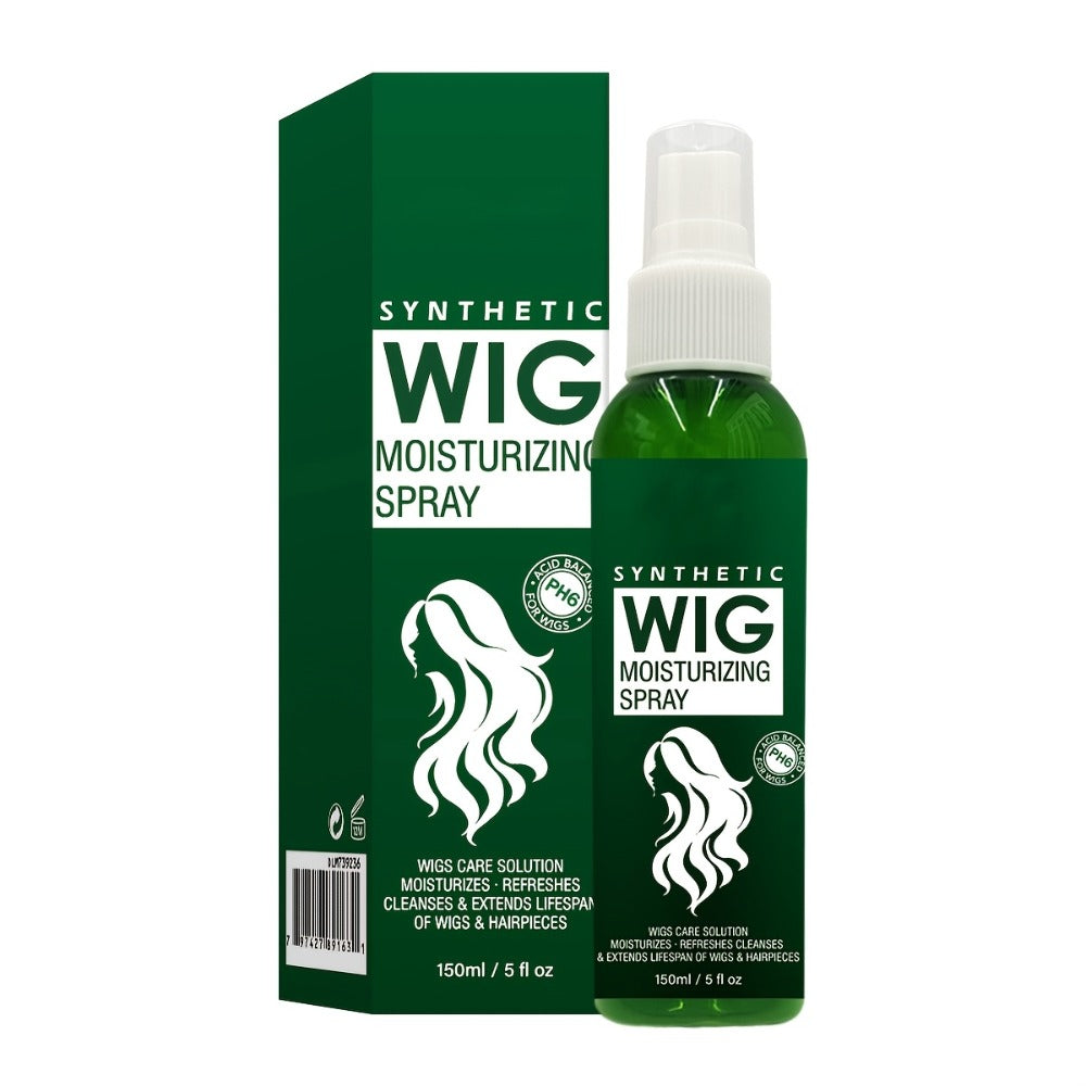 Synthetic Wig Refresher Spray Leave-In Conditioner, Revitalizes & Detangles Wigs & Hairpieces, Cleanses Between Washes