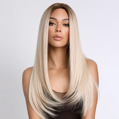 Synthetic Wig 4x1 U-Part Lace Front Bob, 14-Inch Middle Part with Six Color Choices for Cosplay