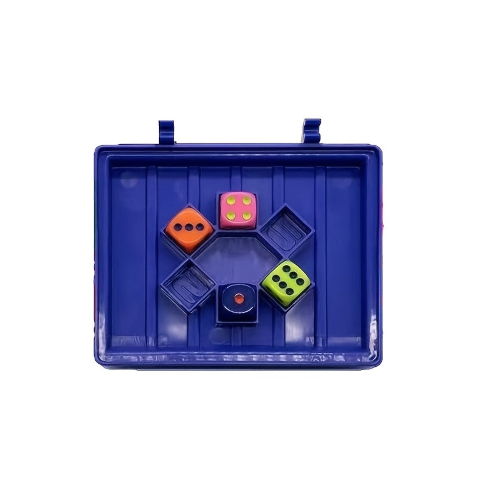 Fast-Paced Dice Rolling Board Game with 80 Dice – Addictive 2-4 Player Party Game for Adults & Groups, Portable Travel Game Night Set