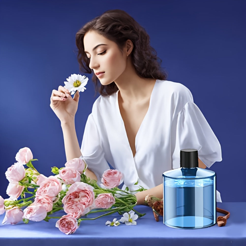 Car Fragrance Diffuser Refill Liquid – 5 Bottles 1.69oz Each, 5 Scents (Hilton, Gardenia, Osmanthus, Ocean, Cologne)