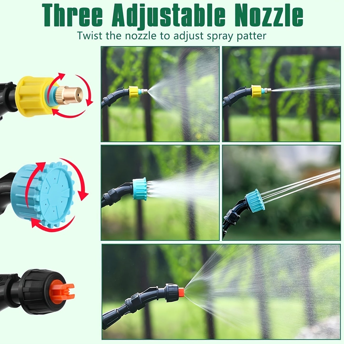 Battery Powered Sprayer Electric | Garden Lawn Weed Fertilizer Yard