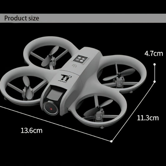 4K RC Airplane Auto Hover Dual Batteries Optical Flow WiFi FPV Camera One-Key Return Roll Anti-Shock Anti-Collision
