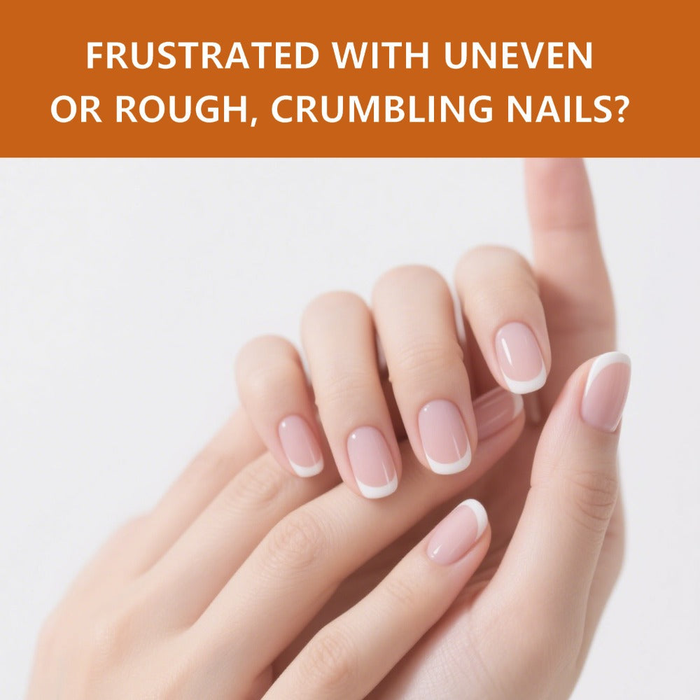Nail Strengthener Liquid, Anti-Yellowing Formula, Softens & Moisturizes Nails & Cuticles, Restores Smooth