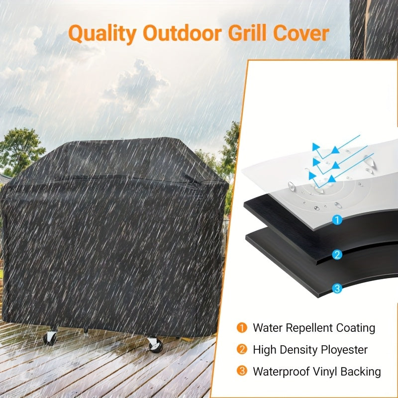Propane Gas Grill Stainless Steel 3 & 4 Burner Outdoor BBQ Grill with Side Burner, Grill Cover & 344 Sq In Cooking Surface