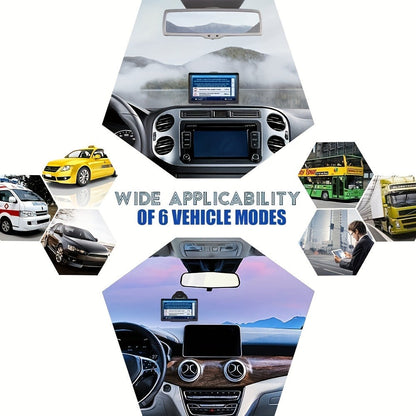 7-Inch GPS Car Navigation System with Touchscreen & RDS Traffic Update, HD Display Android Navigator for Cars & Trucks