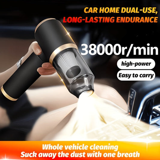 2-in-1 Wireless Handheld Vacuum Cleaner Blow & Suction with Upgraded Aluminum Fan, Multiple Attachments – Cordless Portable Vacuum