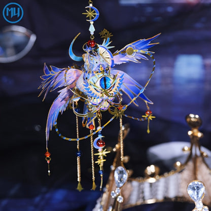 3D Metal Puzzle Model Kit, God's Eye & Angel's Eye MU Assembly, Laser-Cut DIY Craft, Artistic Home & Office Decor