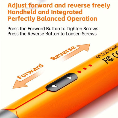 46-in-1 Electric Precision Screwdriver Kit - Brushless Motor USB Rechargeable 500mAh, 46 Bits Reverse Rotation for Phone