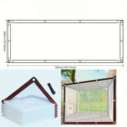 Greenhouse Plastic Film Reinforced for Garden, Patio and Yard Use, with the Listed Configuration