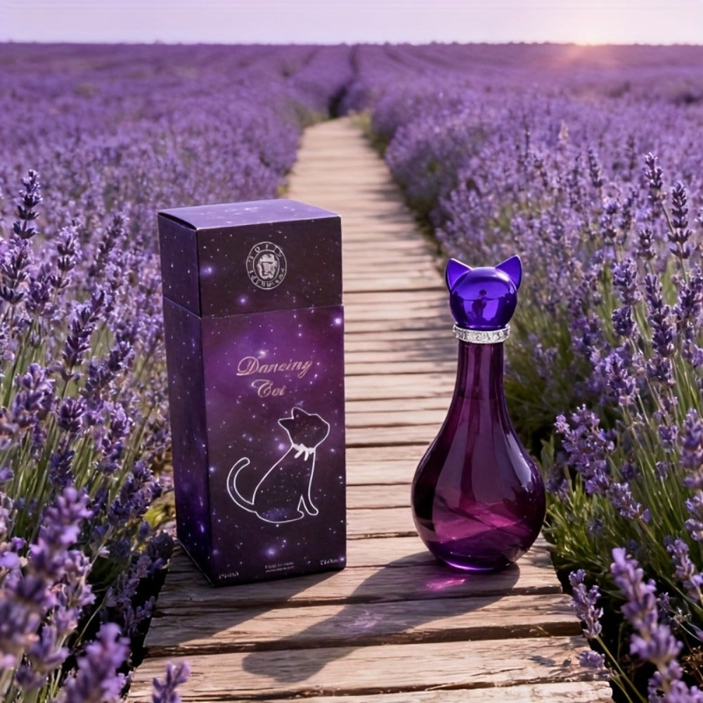 Perfume for Women Fresh Sweet Floral Spray in an Elegant Black and Gold Bottle for Daily or Evening Wear