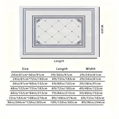 Area Rug for Bedroom, 8x10 Fluffy Shag with 1.8-Inch Plush Pile and Nine Colors for Bedroom or Living Room