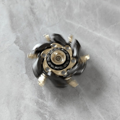 Metal Fidget Spinner Toy for Adults & Teens – Customizable Stress Relief Spinner with Hex Key, Screws & Metal Tube