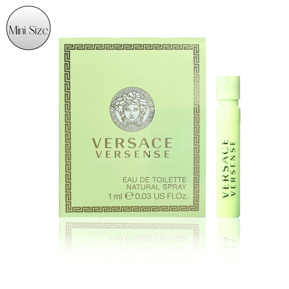Perfume Sampler Set for Women Versace Collection 12 x 1ml Fragrance Discovery Kit Try Before for Bath Time, Home Spa and Personal Care