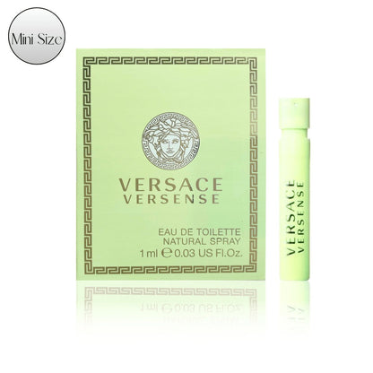 Perfume Sampler Set for Women Versace Collection 12 x 1ml Fragrance Discovery Kit Try Before for Bath Time, Home Spa and Personal Care
