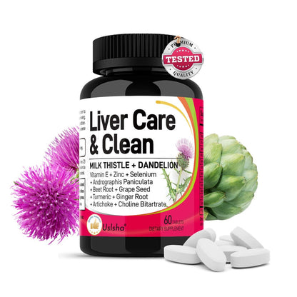 Milk Thistle Turmeric & Beetroot Liver Support Capsules for Bath Time, Home Spa and Personal Care