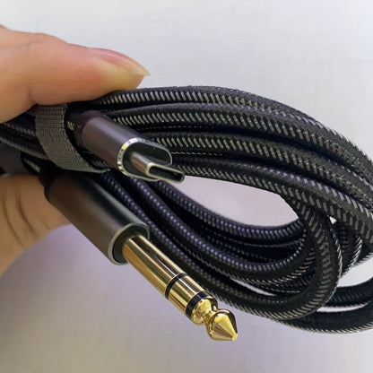 Type-C to 6.35mm 1/4 Inch Audio Cable USB-C to Quarter Inch Adapter Cable for Smartphone Mixer for an Everyday Personal Care Routine
