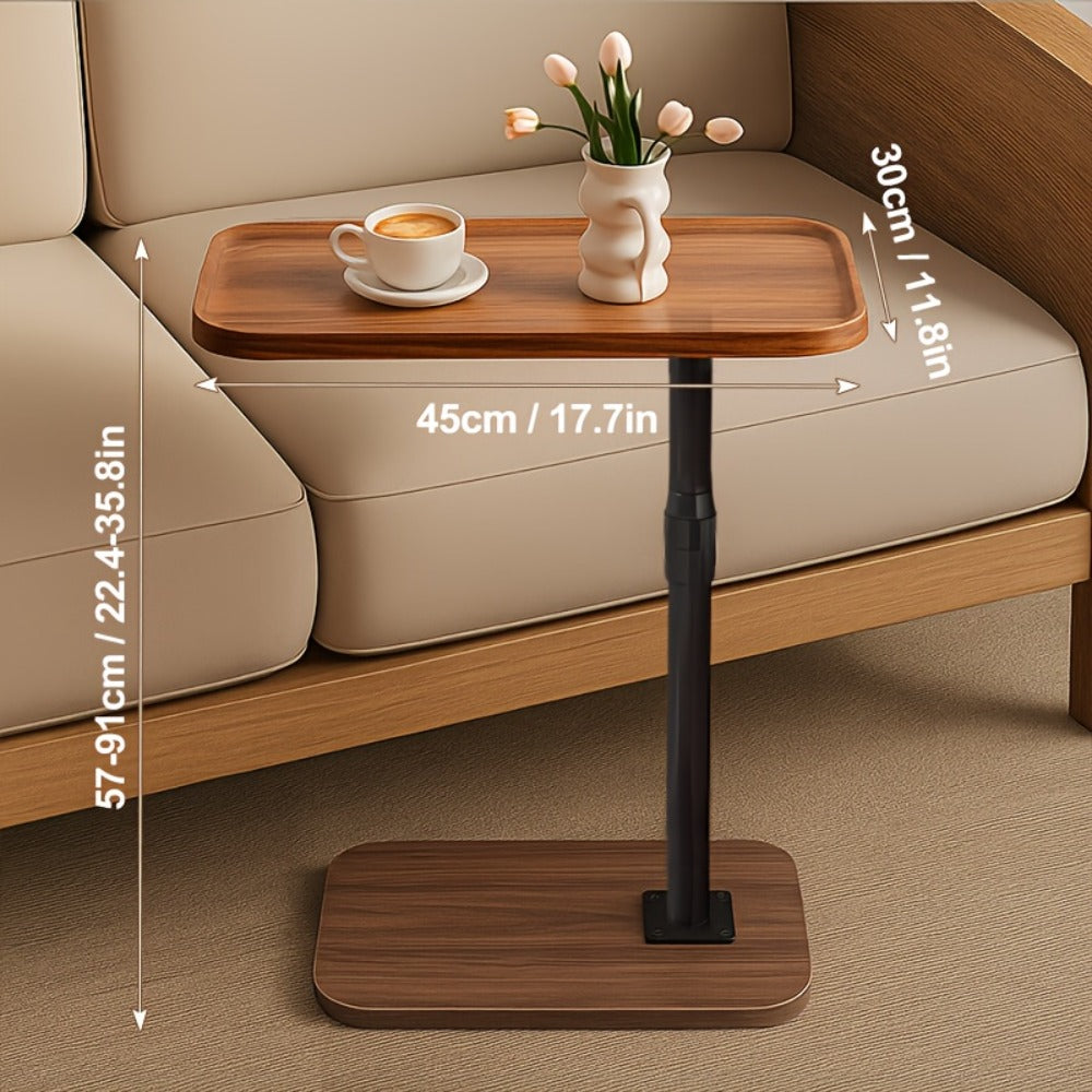 Light Luxury Vertical Shelf Organizer for Desk, Adjustable Height, Concave Desktop, Multi-Use Storage for Vase