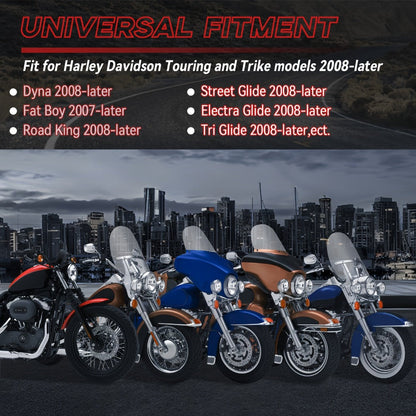 CNC Spike Motorcycle Front Axle Nut Covers Caps 3.6" – Fits Harley Touring Street Glide Road King Electra Glide Tri Glide 2008-Later