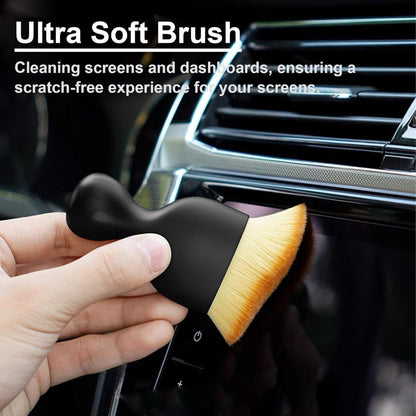 26-Piece Car Detailing Kit – Complete Car Cleaning Brush Set with Drill Brushes, Wheel Brush, Wash Mitt, Cleaning Gel & Squeegee