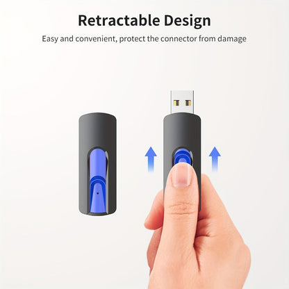 Retractable USB Flash Drive Bulk Pack 5-Pack USB 2.0 Thumb Drive 2GB 4GB 8GB 16GB 32GB 64GB Mixed Colors for a Home Lash Beauty Routine