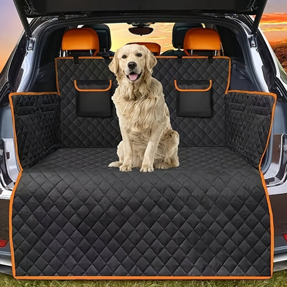 Car Trunk Mat with Storage Bag, Anti-Slip Pet Cargo Pad & Vehicle Trunk Protection Liner, Waterproof Non-Slip Bottom