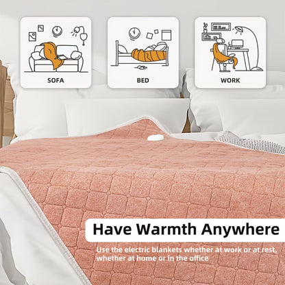 Electric Mattress Pad Heated Bed Warmer 63"x31" - 9 Heat Settings, 4 Auto Shutoff Modes, Rapid Warming