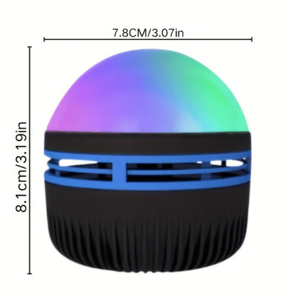 LED Star Projector Night Light USB Powered, 7-Star Galaxy Starry Sky & Water Ripple Effect Lamp for Bedroom Camping Wedding Home Decor