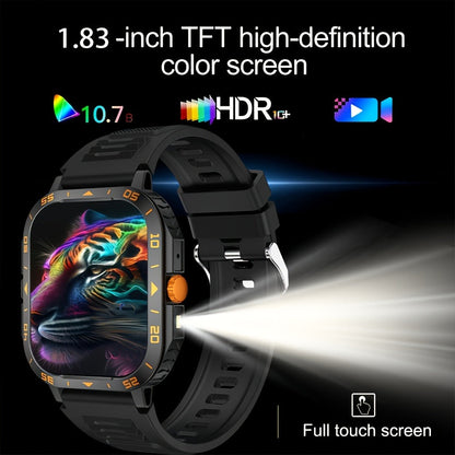 Smartwatch with Music Player, Stopwatch, LED Lighting, Wireless Calling and Sport Modes in Three Styles