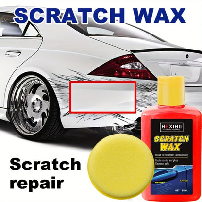 Car Scratch Remover Paste Kit – Clear Coat Scratch Eraser for Light Surface Marks & Swirl Marks, Car Paint Repair Paste | 150ml or 2-Bottle