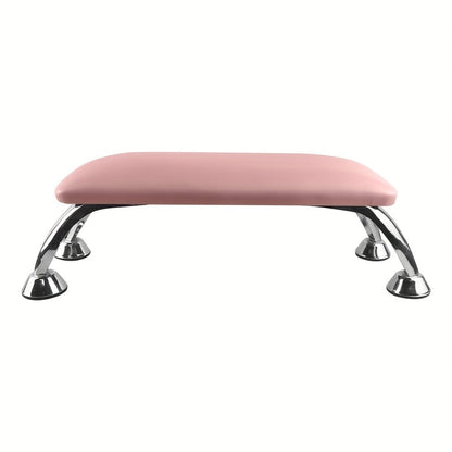 Nail Armrest Hand Pillow Professional Manicure Wrist Rest Cushion for Nail Salon Studio – Soft Hand Rest Support for Nail Tech Pink Black