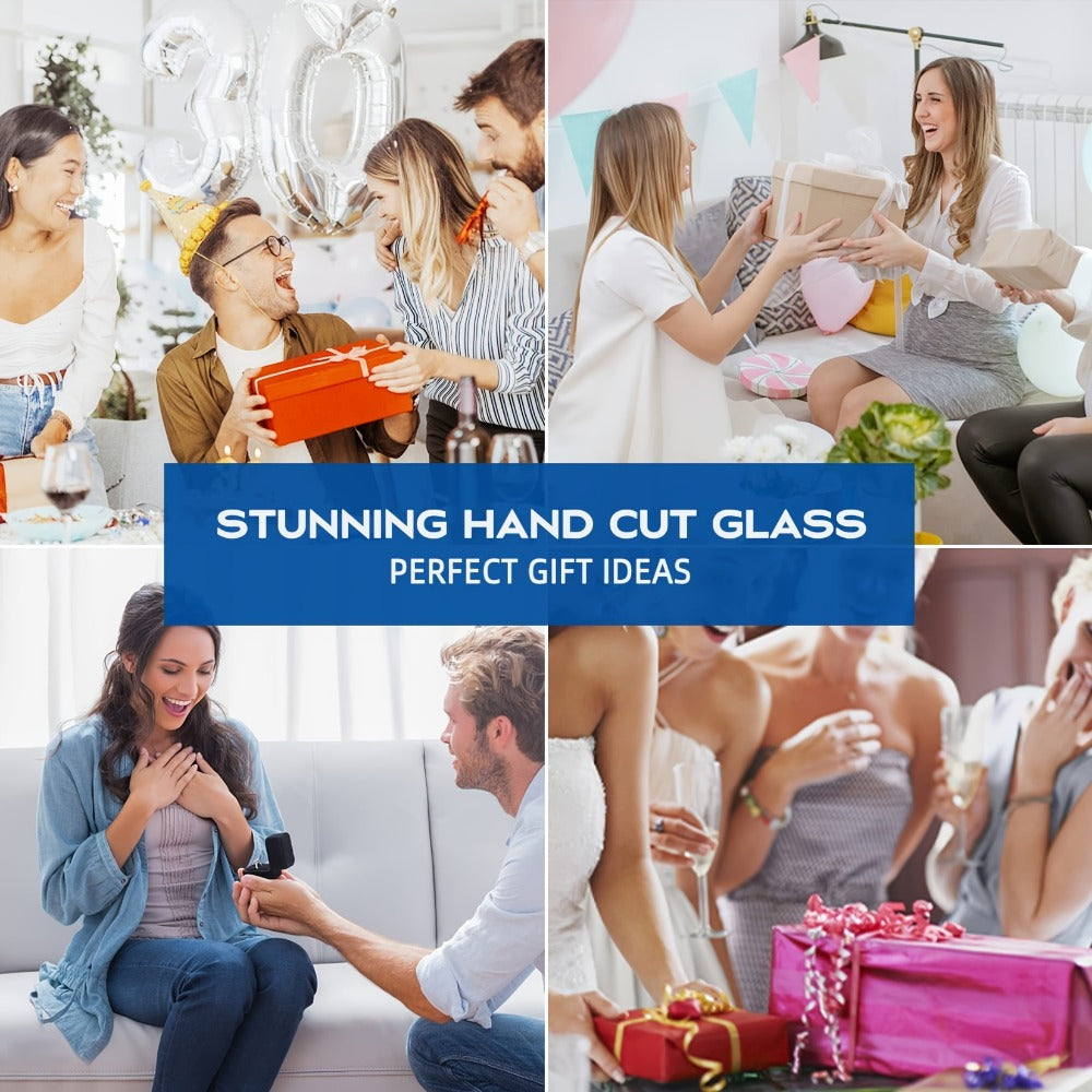 Sea Turtle Wine Glass Hand Etched Stemless 16oz Turquoise Crystal Glass Cup – Unique Wine for Home Cooking, Dining and Outdoor Meals