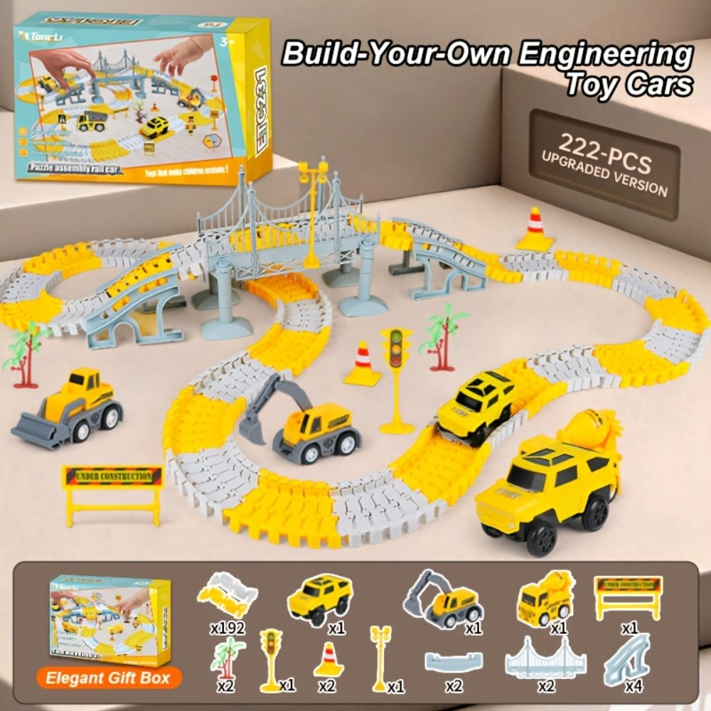 Roller Coaster Track Set 467pcs for Kids Ages 3 4 5 6 7 8 with the Listed Color, Size or Set Options for Everyday Use