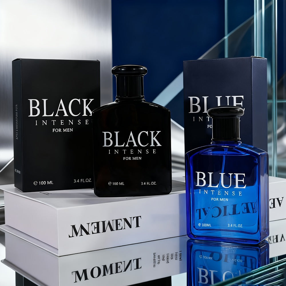 Men's Eau de Toilette Spray - Blue Woody Masculine Fragrance EDT Cologne for Men Daily Use Dates Parties Holiday Gift