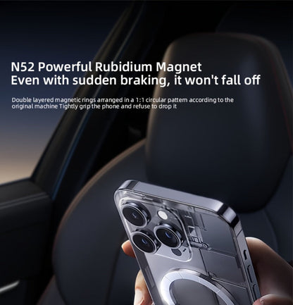 Magnetic Car Phone Holder 22 N55 Magnets 2400gf Force & 78LB Suction – 360° Adjustable Aluminum Alloy Mount with Cooling Vent Design |
