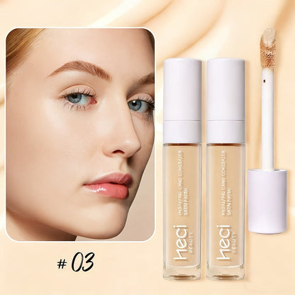 Liquid Concealer and Contour Stick Set 2 Pcs Buildable Coverage Pore Minimizing, for Makeup, Travel and Everyday Vanity Use