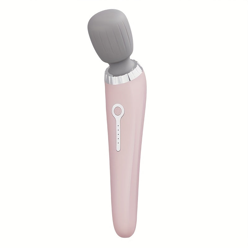 Portable Handheld Massage Stick, USB Rechargeable Wand Massager with 5 Adjustable Speed Levels, Relieves Neck