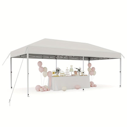 10'x20' Instant Canopy Tent - High Quality Pop-Up Event Shelter with Sidewalls, Portable Outdoor Party tent for Weddings