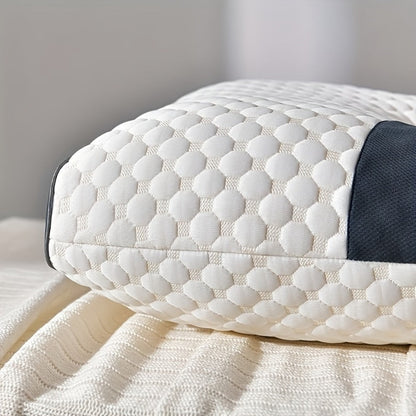 Neck Pillow 2-Pack Orthopedic Contour Support, Removable Zippered Cover, Breathable Fabric, All-Season Cervical Spine