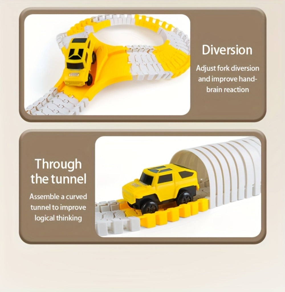 Roller Coaster Track Set 467pcs for Kids Ages 3 4 5 6 7 8 with the Listed Color, Size or Set Options for Everyday Use