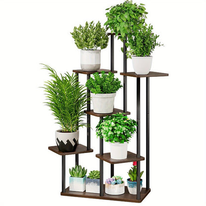 Plant Stand Indoor Multi Tier Corner Metal Flower Stand Tall Plant Shelf for Living Room Bedroom Patio for Garden, Patio and Yard Use