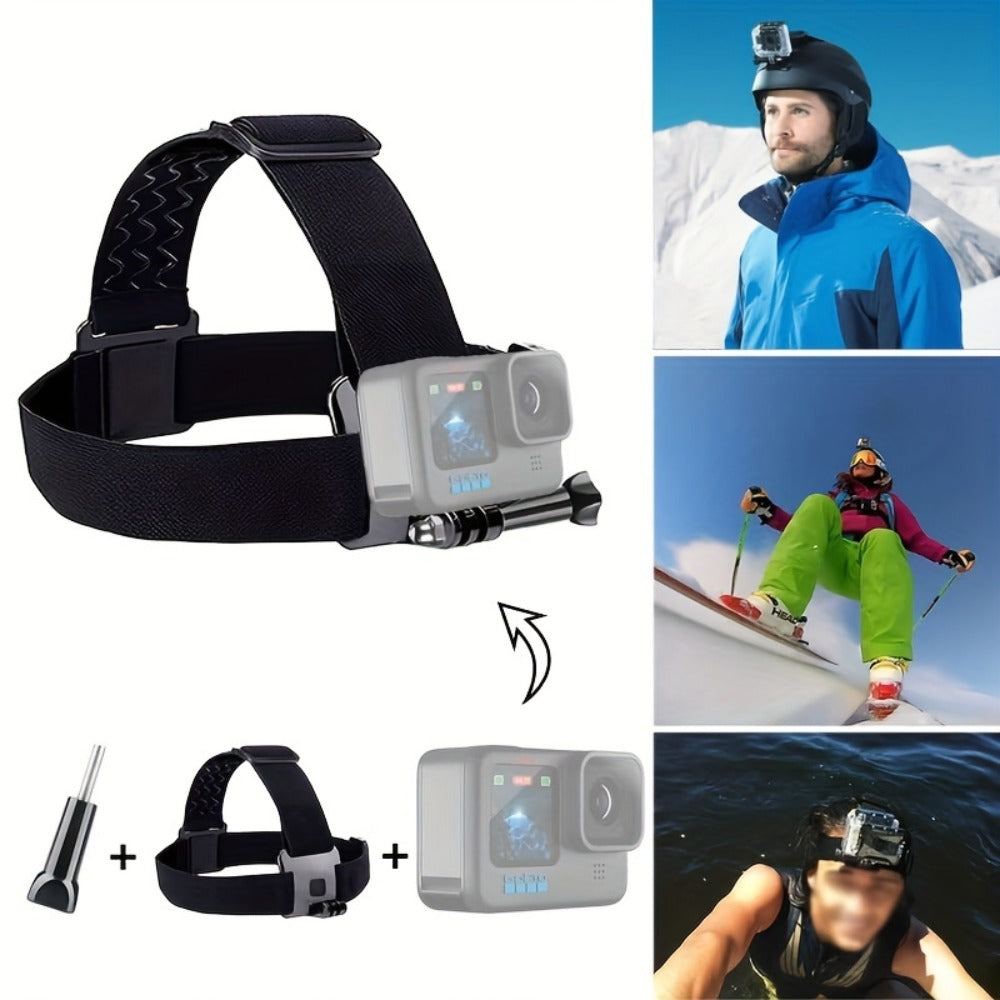 21-in-1 Action Camera Accessory Kit for GoPro Hero 12 11 10 9 8 7 6 5 4, Session, Fusion, Insta360