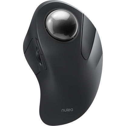 Wireless Trackball Mouse, Rechargeable Bluetooth & 2.4G, 44mm Index Finger Rollerball, 5 DPI Levels