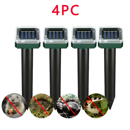 Outdoor Solar Lights for Yard, Solar Outdoor Lights for Garden, LED Landscape Path Lights IP44, Solar Lawn Projection Lights for Yard