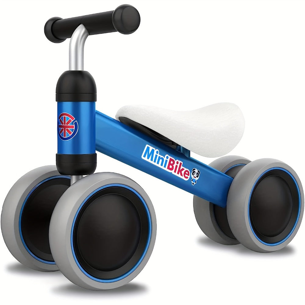 Baby Balance Bike for 1 Year Old Boys Girls No Pedal 4 Wheel Infant Toddler with the Listed Color, Size or Set Options for Everyday Use