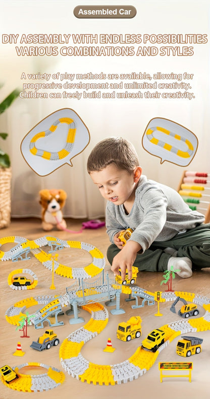 Roller Coaster Track Set 467pcs for Kids Ages 3 4 5 6 7 8 with the Listed Color, Size or Set Options for Everyday Use