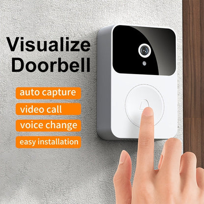 PIR Motion Video Doorbell Camera WiFi HD Night Vision with Two-Way Audio, Cloud & SD Card Storage