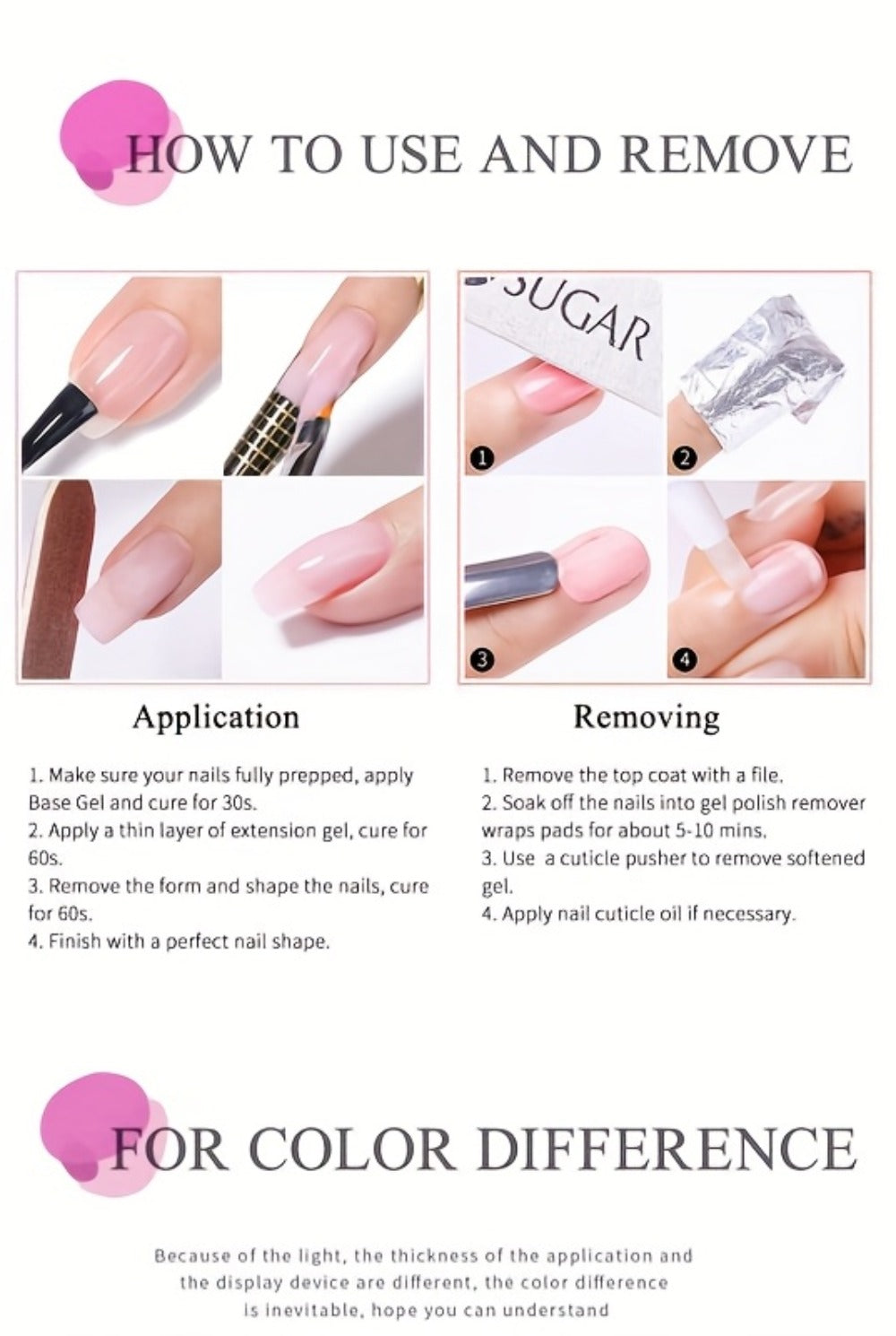 Malt Nude Hard Builder Gel for Nail Extensions and Overlays, 150g Jelly Formula Jar for UV or LED Lamp Curing