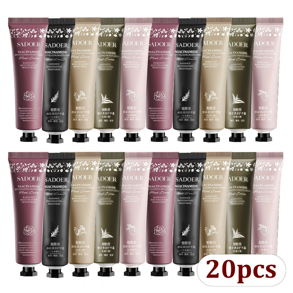 Travel Size Hand Cream Set 10 20 30pcs Scented Moisturizing Lotion – Deep Hydration for Dry Cracked Hands & Body