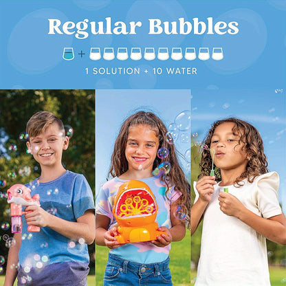32oz Bubble Solution Refill Concentrate, Makes 2.5 Gallons, Compatible with Bubble Machines, Wands & Blowers